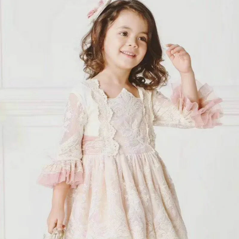 Summer Kids Wedding Princess Dress Spanish Girls Quality Dresses Toddler Girl Dresses Children Day Bithday Girls Gift IED Dress
Summer Kids Wedding Princess Dress Spanish Girls Quality Dresses Toddler Girl Dresses Children Day Bithday Girls Gift IED Dress