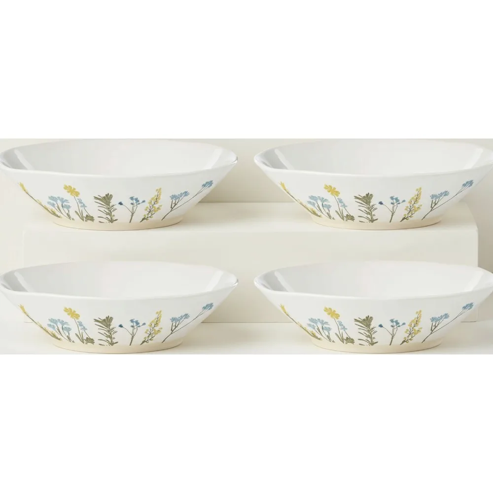 Набор мисок для макарон с полевыми цветами, 4 шт., каменная посуда, можно мыть в микроволновой печи и в посудомоечной машине, элегантная посуда для семейных еды
Набор мисок для макарон с полевыми цветами, 4 шт., каменная посуда, можно мыть в микроволновой печи и в посудомоечной машине, элегантная посуда для семейных еды