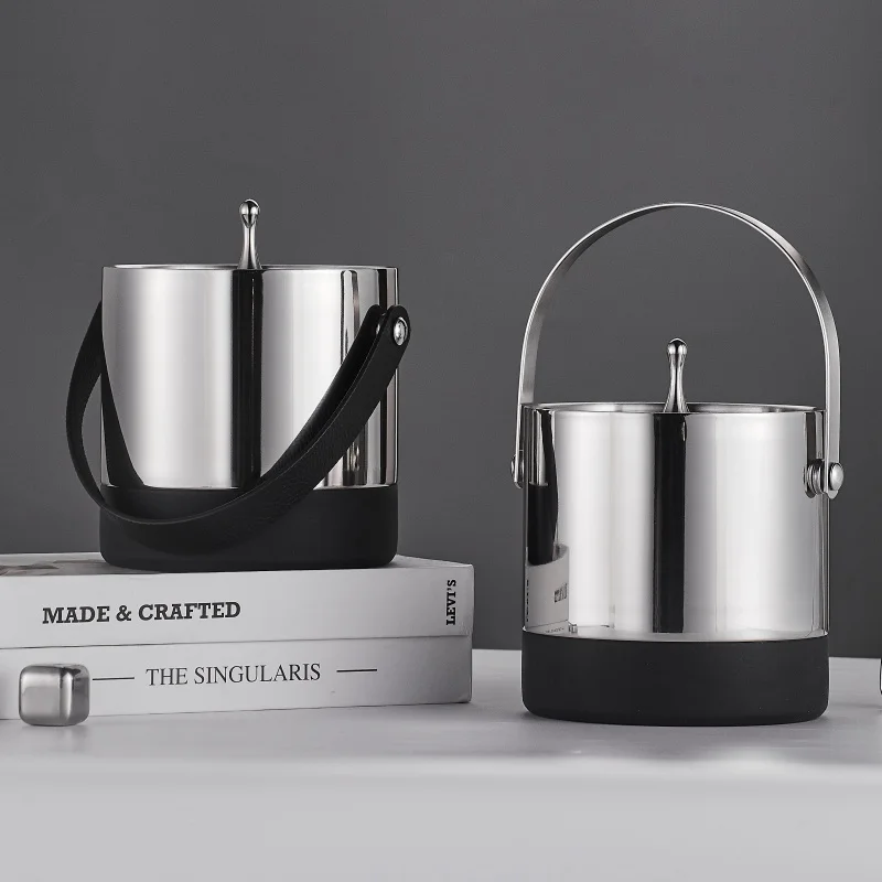 Internet celebrity double stainless steel ice bucket ice ice bar ktv commercial beer household storage
Internet celebrity double stainless steel ice bucket ice ice bar ktv commercial beer household storage