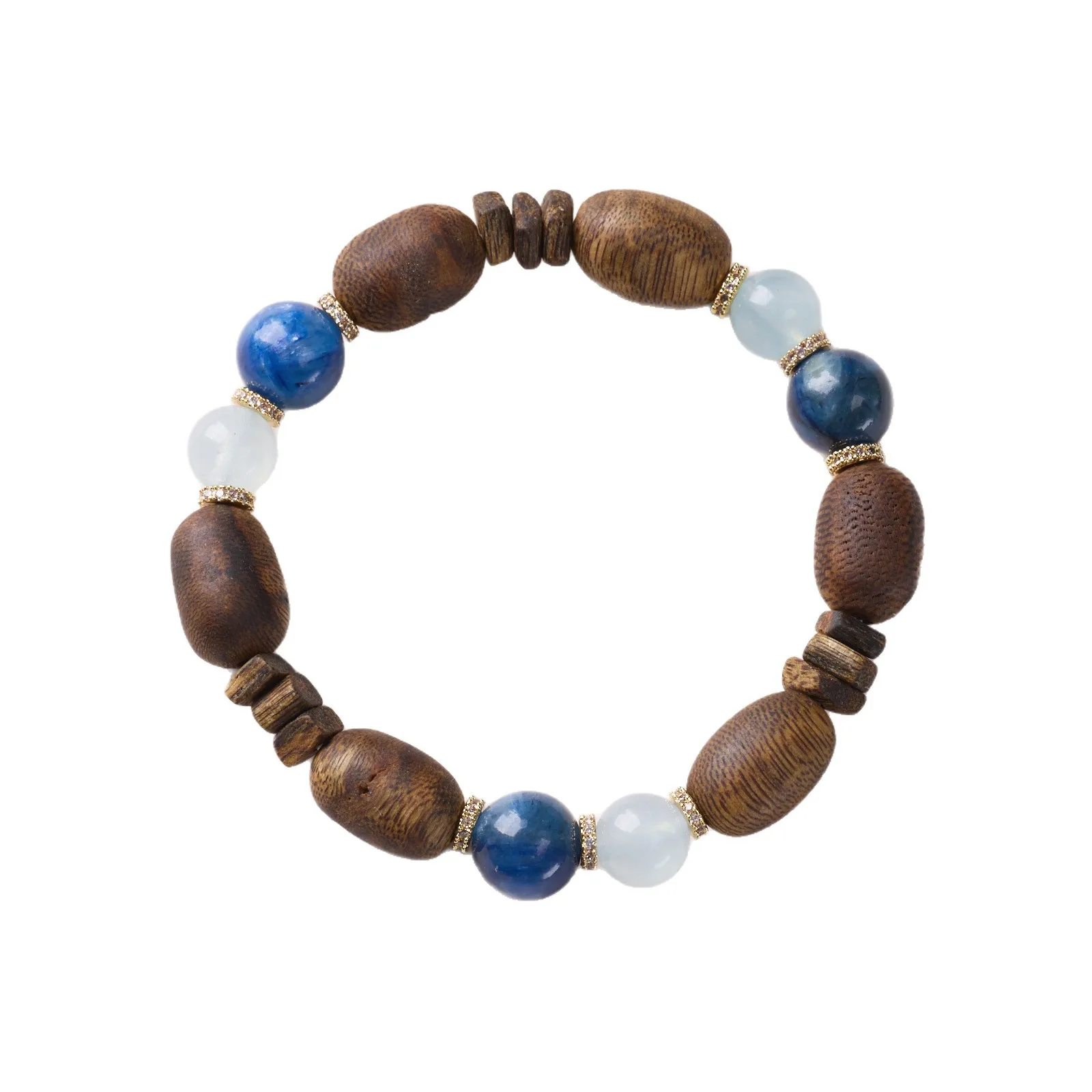 Natural Agarwood Date Bead Bracelet New Chinese Style Aquamarine Zen Single Circle Jewelry Gifts
Natural Agarwood Date Bead Bracelet New Chinese Style Aquamarine Zen Single Circle Jewelry Gifts