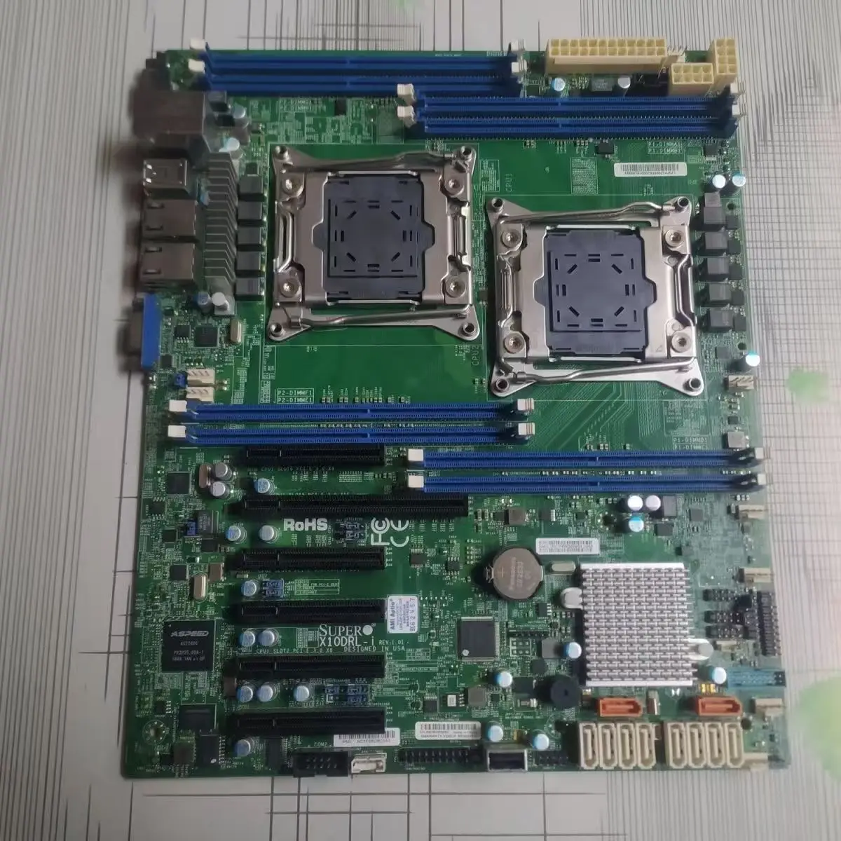 X10DRL-I X10DRI X10DRG-Q Dual X99 main board C621 PCI-E split
X10DRL-I X10DRI X10DRG-Q Dual X99 main board C621 PCI-E split