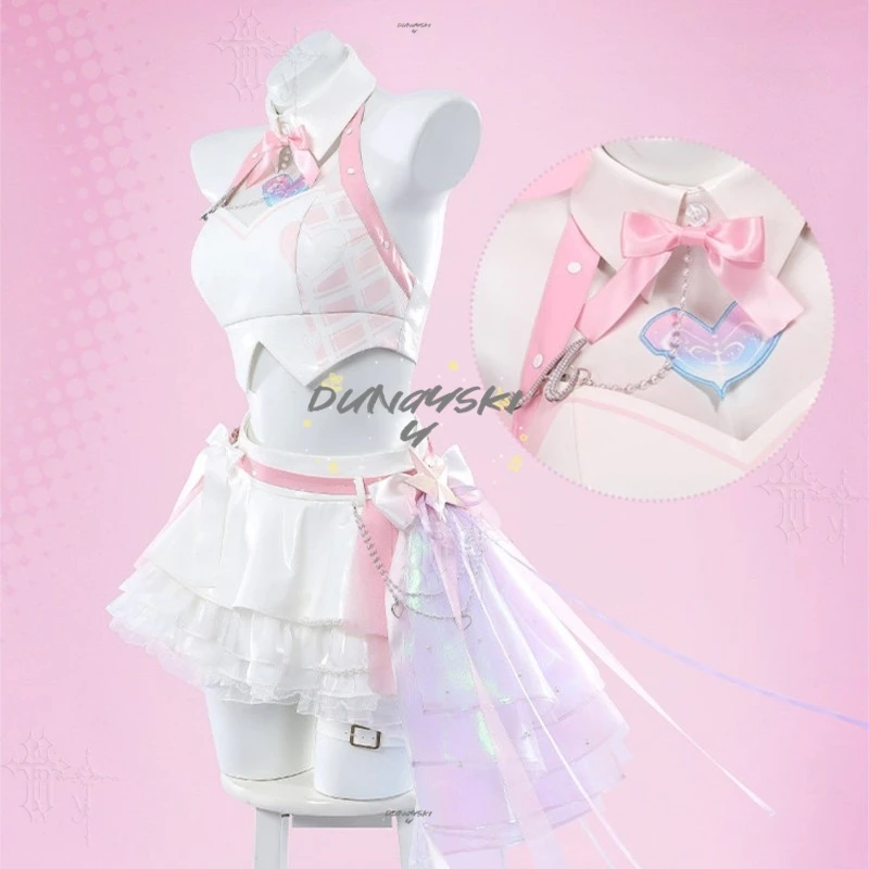 Women Two Dimensional Emile Outfit Wuthering Waves 2nd Anniversary Korean Version Cosplay Costume Includes Headband and Collar
Women Two Dimensional Emile Outfit Wuthering Waves 2nd Anniversary Korean Version Cosplay Costume Includes Headband and Collar