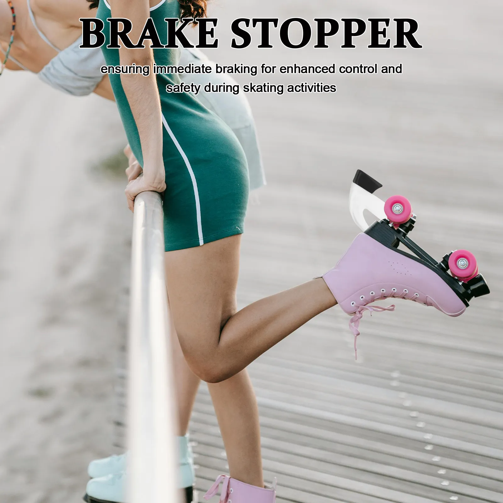 1Set Roller Skate Brake Replacement Universal Inline Skate Stopper Quick Response Stable Performance Skating Brake Pads
1Set Roller Skate Brake Replacement Universal Inline Skate Stopper Quick Response Stable Performance Skating Brake Pads