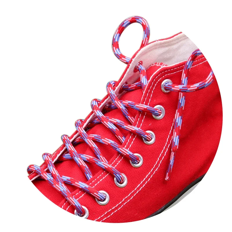 Coolstring 4.5Mm Round Type Men Women Sneaker Shoelace Casual Sport Shoes Diagonal Stripe Pattern Rope High Quality Customized
Coolstring 4.5Mm Round Type Men Women Sneaker Shoelace Casual Sport Shoes Diagonal Stripe Pattern Rope High Quality Customized
