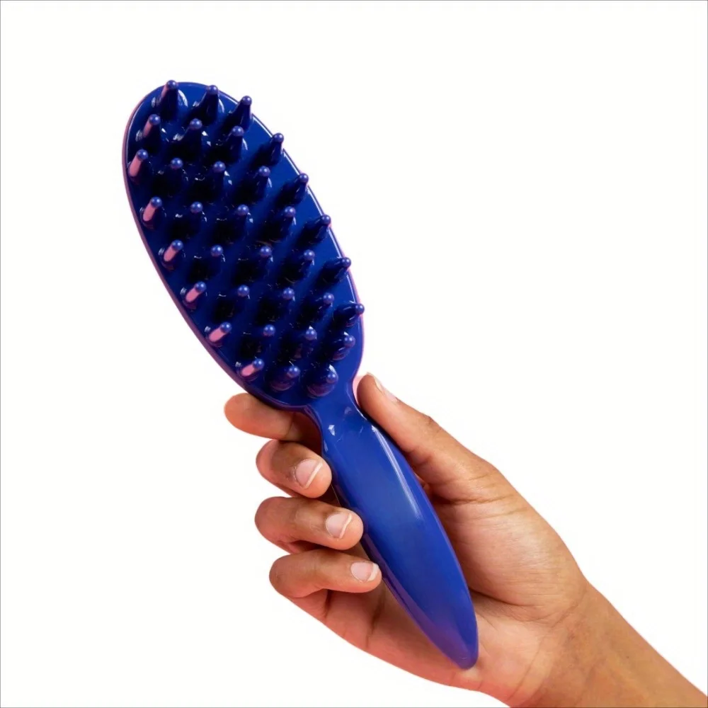 Wide Tooth Paddle Brush, Cobalt Easily untie the entanglement The handle conforms to the natural grooves of the hand
Wide Tooth Paddle Brush, Cobalt Easily untie the entanglement The handle conforms to the natural grooves of the hand