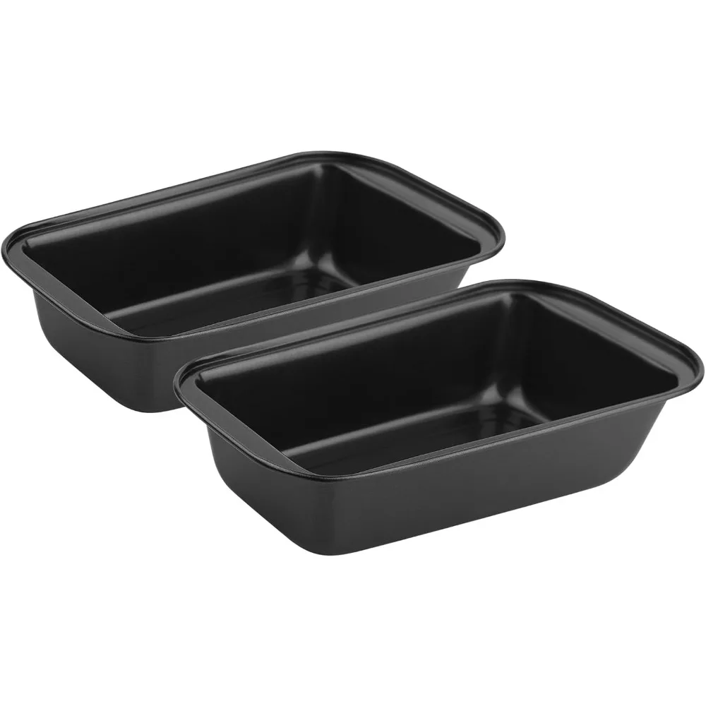 2PCS Nonstick Bread Pan - 8” x 4” Carbon Steel Loaf Baking Pans, Dishes,Rectangle Baking Supplies for Homemade Bread, Meatloaf, Cakes, Sourdough, Brownies, and Lasagnas
2PCS Nonstick Bread Pan - 8” x 4” Carbon Steel Loaf Baking Pans, Dishes,Rectangle Baking Supplies for Homemade Bread, Meatloaf, Cakes, Sourdough, Brownies, and Lasagnas