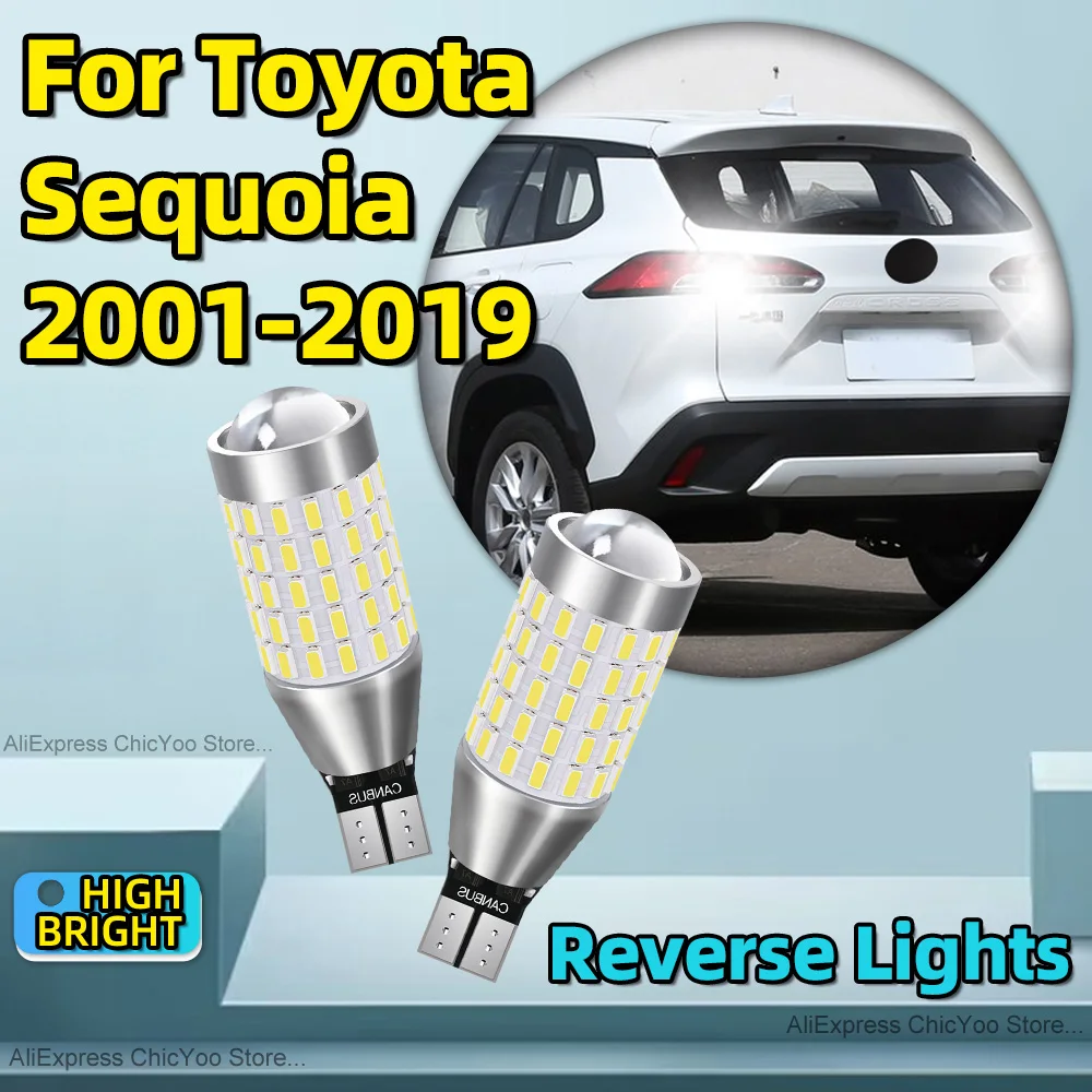 2Pcs 2000LM Car Signal Light T15 W16W 912 LED Reverse Lamps For Toyota Sequoia 2001 2002 2003 2004 2005 2006 2007 2008 2009-2019
2Pcs 2000LM Car Signal Light T15 W16W 912 LED Reverse Lamps For Toyota Sequoia 2001 2002 2003 2004 2005 2006 2007 2008 2009-2019