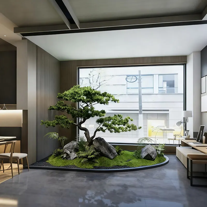 Landscape large, welcome pine landscape landscaping Zen restaurant clubhouse tea room fake green plant decoration ornament
Landscape large, welcome pine landscape landscaping Zen restaurant clubhouse tea room fake green plant decoration ornament