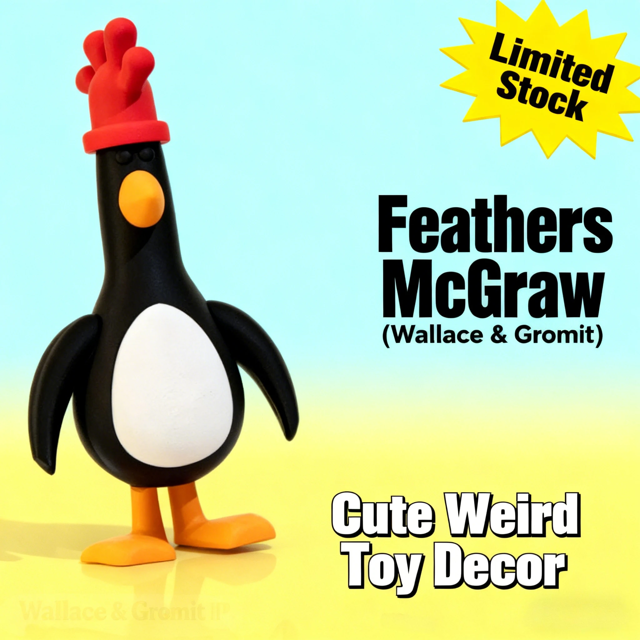 Feathers McGraw Cartoon Penguin Hanging Ornament - Wall Decor, Christmas Tree & Desk Accessory I European Style 3D Design 맥그로
Feathers McGraw Cartoon Penguin Hanging Ornament - Wall Decor, Christmas Tree & Desk Accessory I European Style 3D Design 맥그로
