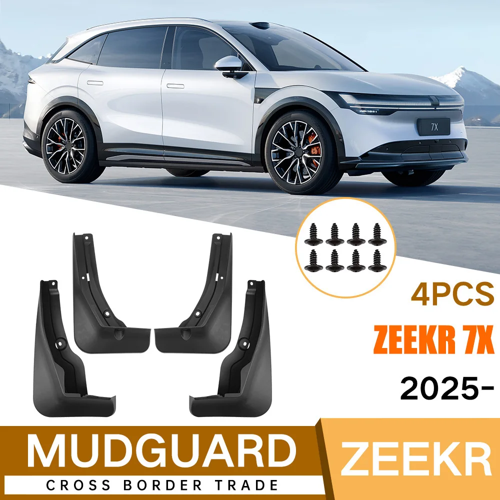 For 2025 Zeekr 7X Front Rear Mud Flaps Mudguards Splash Guards ABS Plastic Accessories
For 2025 Zeekr 7X Front Rear Mud Flaps Mudguards Splash Guards ABS Plastic Accessories