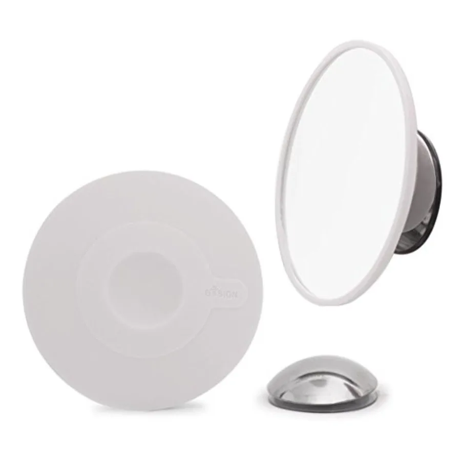 Suction Cup Mounted Detachable Mirror 15x Magnification White
Suction Cup Mounted Detachable Mirror 15x Magnification White
