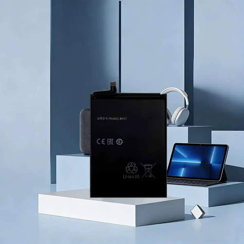 Аккумулятор для мобильного телефона BN57 высокой производительности для Xiaomi Pocophone X3 Poco Pro, совместимый, 5160 мАч
Аккумулятор для мобильного телефона BN57 высокой производительности для Xiaomi Pocophone X3 Poco Pro, совместимый, 5160 мАч