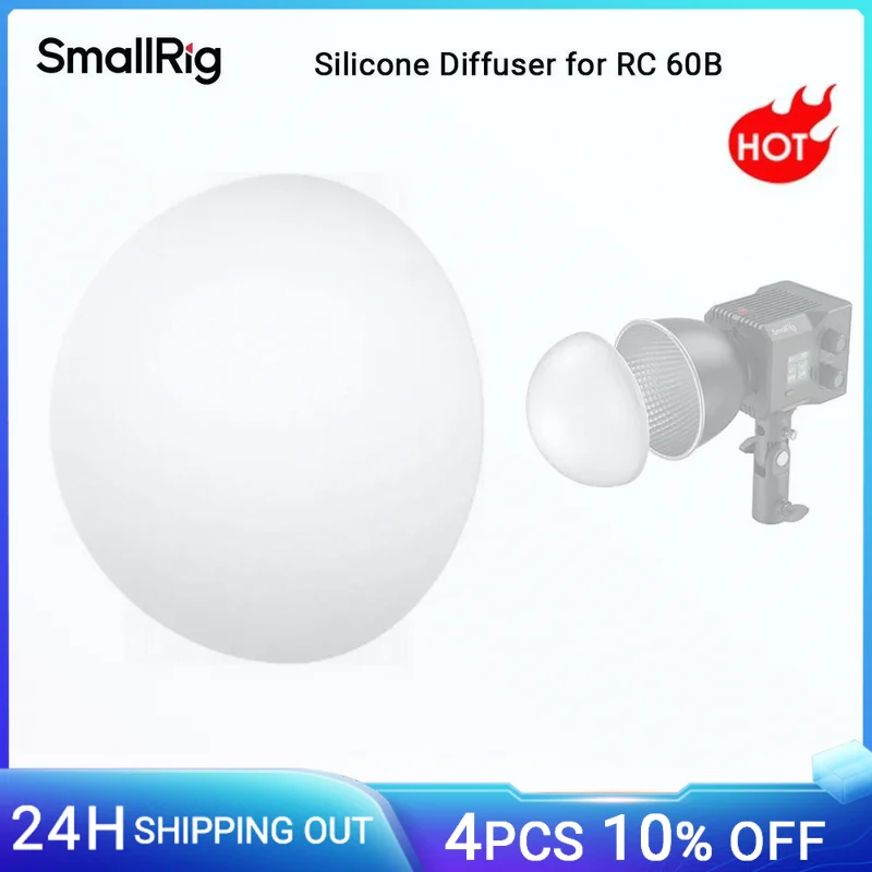 SmallRig Silicone Diffuser, Softbox for RC 60B, Installed with RC 60B Mini Reflector -4529
SmallRig Silicone Diffuser, Softbox for RC 60B, Installed with RC 60B Mini Reflector -4529