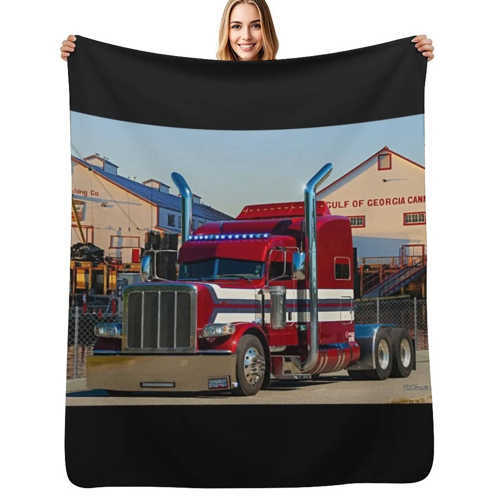 Peterbilt with blue lights Throw Blanket warm for winter Soft Plush Plaid manga bed plaid Blankets
Peterbilt with blue lights Throw Blanket warm for winter Soft Plush Plaid manga bed plaid Blankets