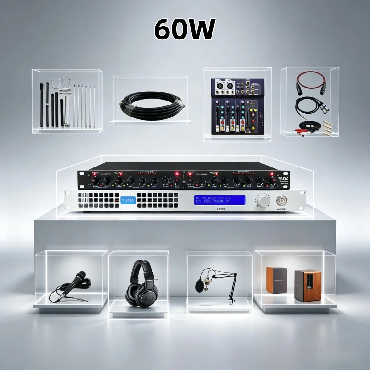Professional YXHT-1, 60W FM Transmitter Complete Setup, Studio Station Build, Full Solution, Low Distortion Audio
Professional YXHT-1, 60W FM Transmitter Complete Setup, Studio Station Build, Full Solution, Low Distortion Audio