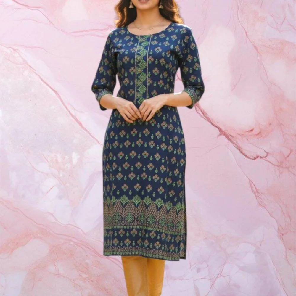 2026 женское модное и элегантное прямое платье Kurt, повседневное, с круглым вырезом и узором павлина, новое удобное платье Abayas Femme
2026 женское модное и элегантное прямое платье Kurt, повседневное, с круглым вырезом и узором павлина, новое удобное платье Abayas Femme