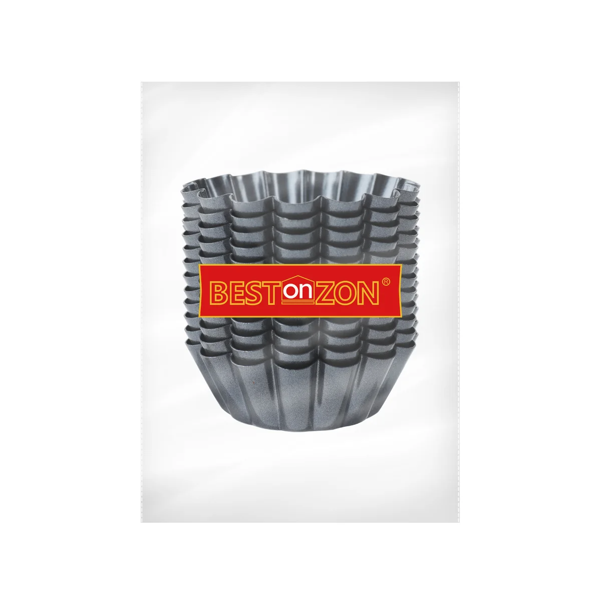 12Pcs Carbon Steel Tart Pans Safe Healthy Easy Demold Smooth Wavy Lace Edge Baking Mold Carbon Steel Tart Pans
12Pcs Carbon Steel Tart Pans Safe Healthy Easy Demold Smooth Wavy Lace Edge Baking Mold Carbon Steel Tart Pans