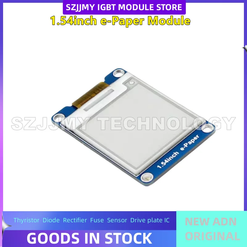 1.54-inch e-paper e-ink screen display module supports Raspberry Pi/Nvidia NEW ORIGINAL IN STOCK
1.54-inch e-paper e-ink screen display module supports Raspberry Pi/Nvidia NEW ORIGINAL IN STOCK