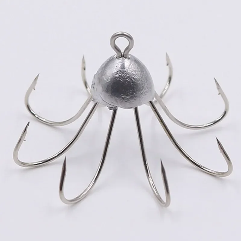 20 шт., 7,5 г, аксессуары для рыбалки на кальмары, крючки для зонта, колючие восьми когтей, рыболовный крючок, детали якоря, осьминог, кормушка для каракатиц
20 шт., 7,5 г, аксессуары для рыбалки на кальмары, крючки для зонта, колючие восьми когтей, рыболовный крючок, детали якоря, осьминог, кормушка для каракатиц
