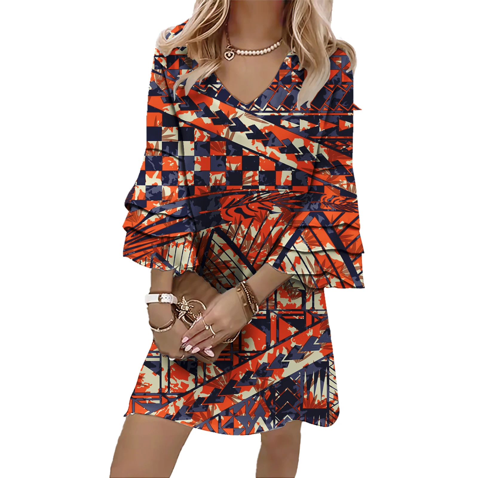 Island Design Samoan Tribal Cozy Tapa Prom Dress Hawaiian Beach Print Dresses Polynesian 3 Layer Sleeve Ladies Clothes Custom
Island Design Samoan Tribal Cozy Tapa Prom Dress Hawaiian Beach Print Dresses Polynesian 3 Layer Sleeve Ladies Clothes Custom