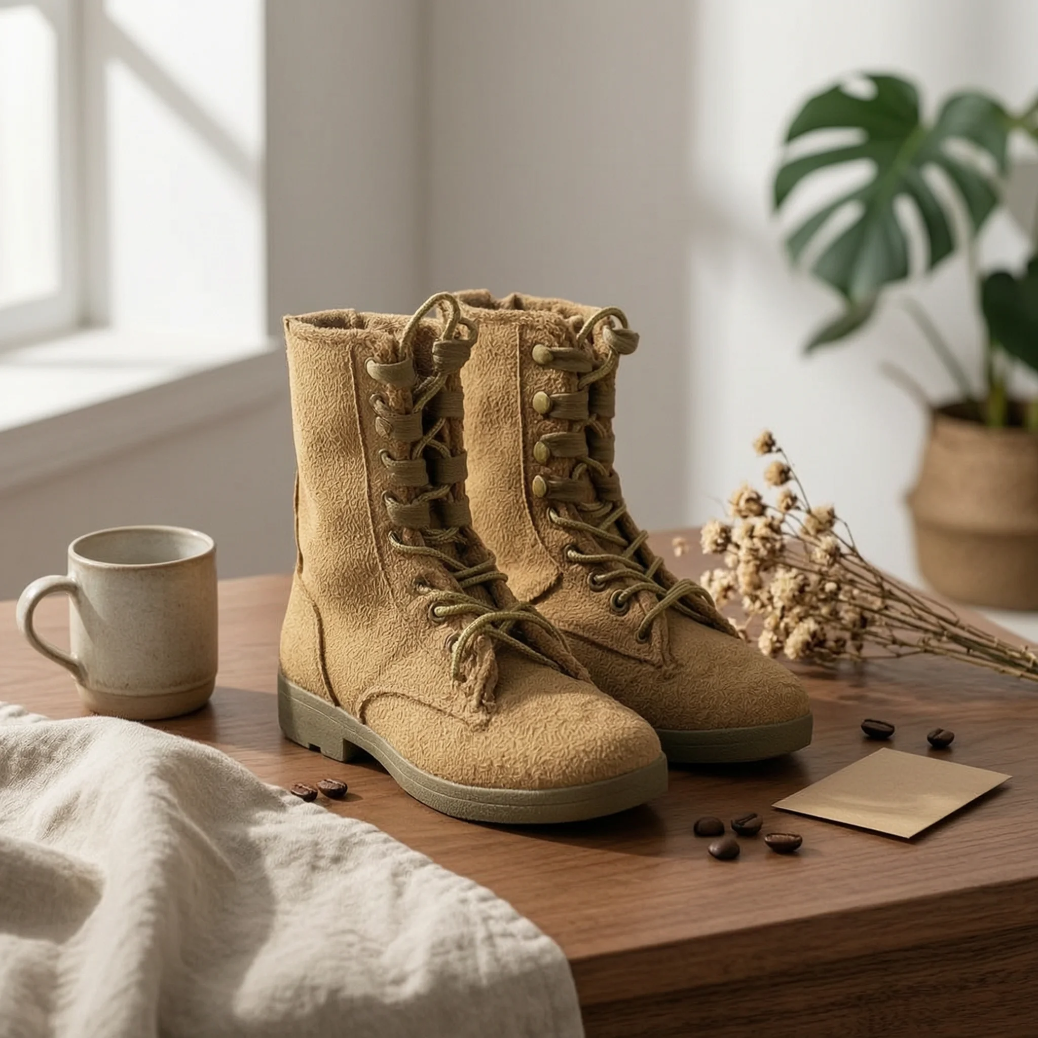 1:6 Soldier Boots Textured Rubber Soles Soldier Figure Boots Miniature Footwear Tall Shafts Fashion Item Wear-Resistant
1:6 Soldier Boots Textured Rubber Soles Soldier Figure Boots Miniature Footwear Tall Shafts Fashion Item Wear-Resistant