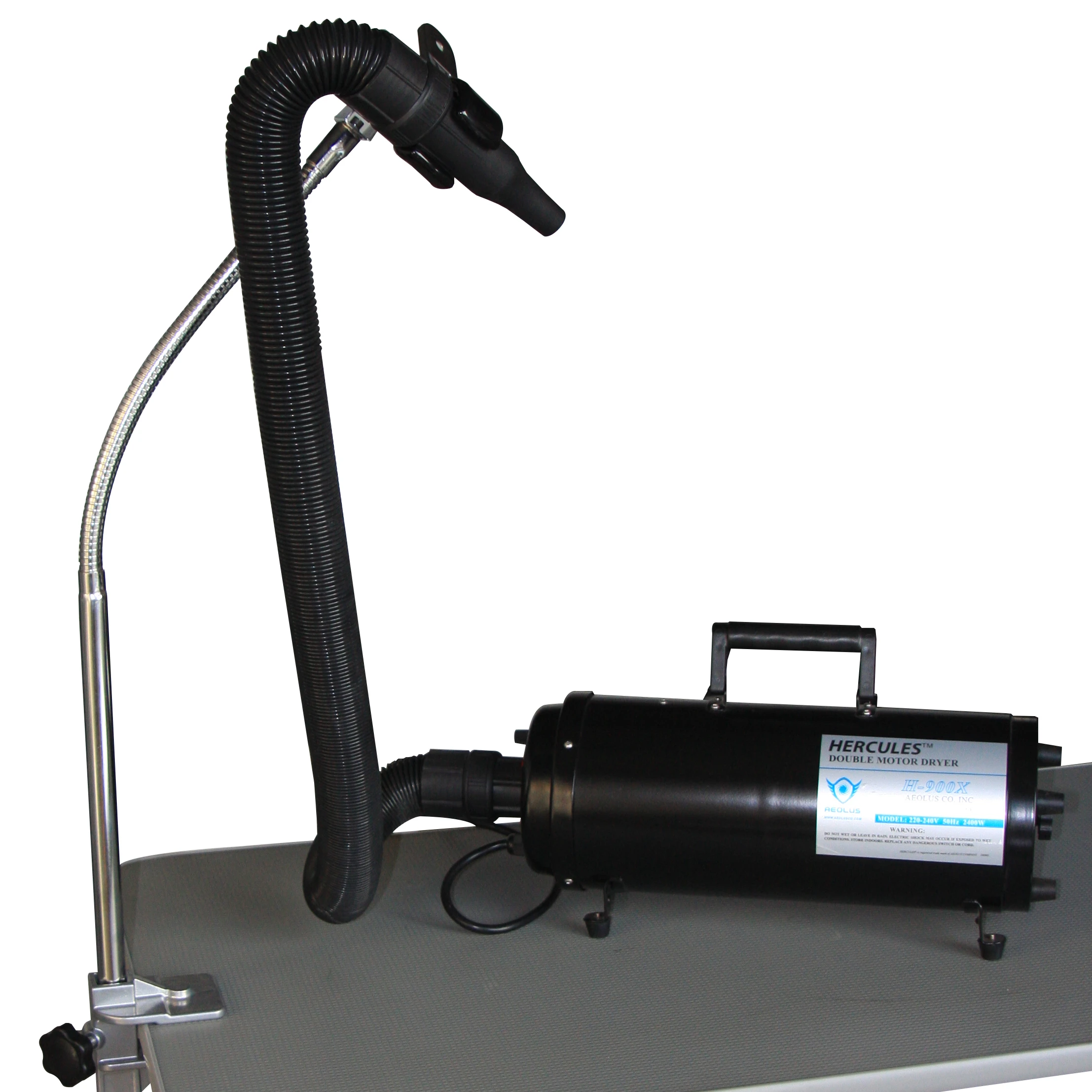 Grooming Table Arm TD-9011 Grooming Arm for Dryer Hose Grooming Arm for Handheld Dryer Include Flexible Clamp