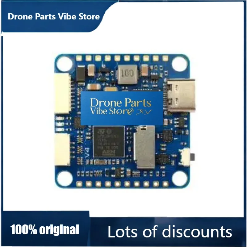 Drone PartsFlight Controller H743 SLIM V4 STM32H743VIH6, Dual ICM42688P, DPS368, OSD, 7x UARTs, 2x I2C, 1xCAN, 13x PWM Outputs,
Drone PartsFlight Controller H743 SLIM V4 STM32H743VIH6, Dual ICM42688P, DPS368, OSD, 7x UARTs, 2x I2C, 1xCAN, 13x PWM Outputs,