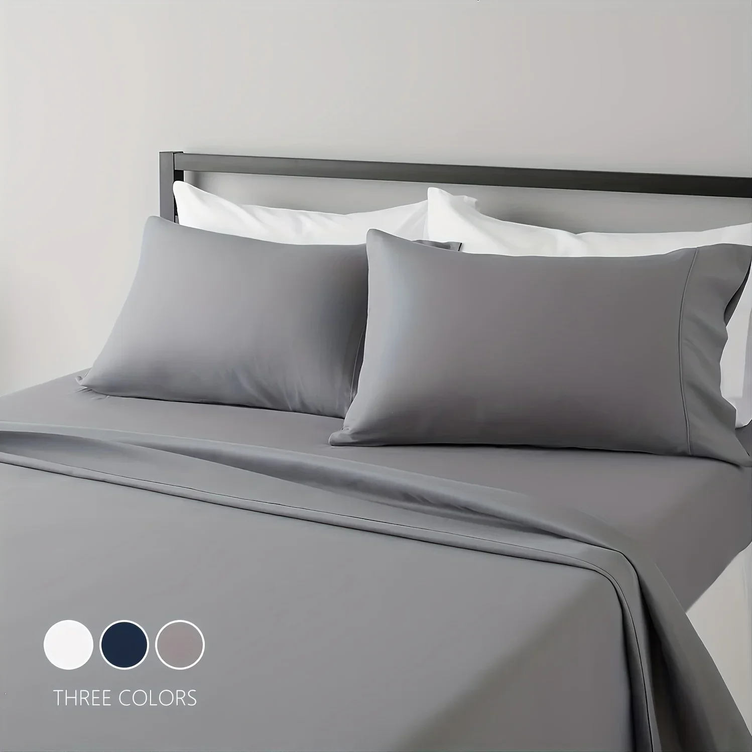 3/4 PC Sheet Set Breathable & Cooling Sheets Hotel Luxury Bed Sheets Extra Soft Easy Fit Wrinkle Free Comfy
3/4 PC Sheet Set Breathable & Cooling Sheets Hotel Luxury Bed Sheets Extra Soft Easy Fit Wrinkle Free Comfy