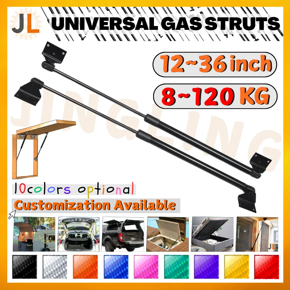 2x 915mm/36" Universal Gas Struts 312-1112N (70-250Lb) Lift Support for Truck Caravan Boat Bus Window Heavy Duty Tool Box Door
2x 915mm/36" Universal Gas Struts 312-1112N (70-250Lb) Lift Support for Truck Caravan Boat Bus Window Heavy Duty Tool Box Door