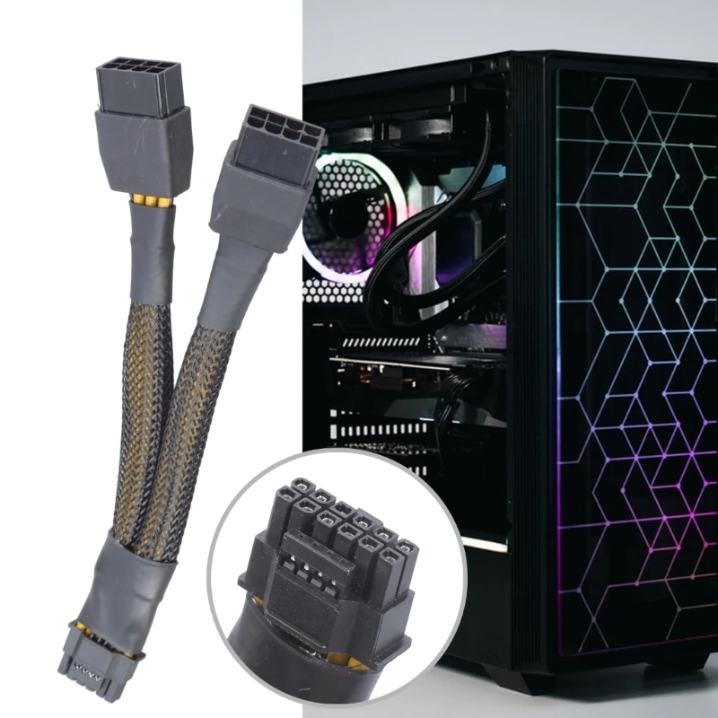E8BA 15 см. Двойной 8PIN до 12+4PIN 16PIN Power Adapter Cable для RTX4070 4080 12VHPWR
E8BA 15 см. Двойной 8PIN до 12+4PIN 16PIN Power Adapter Cable для RTX4070 4080 12VHPWR