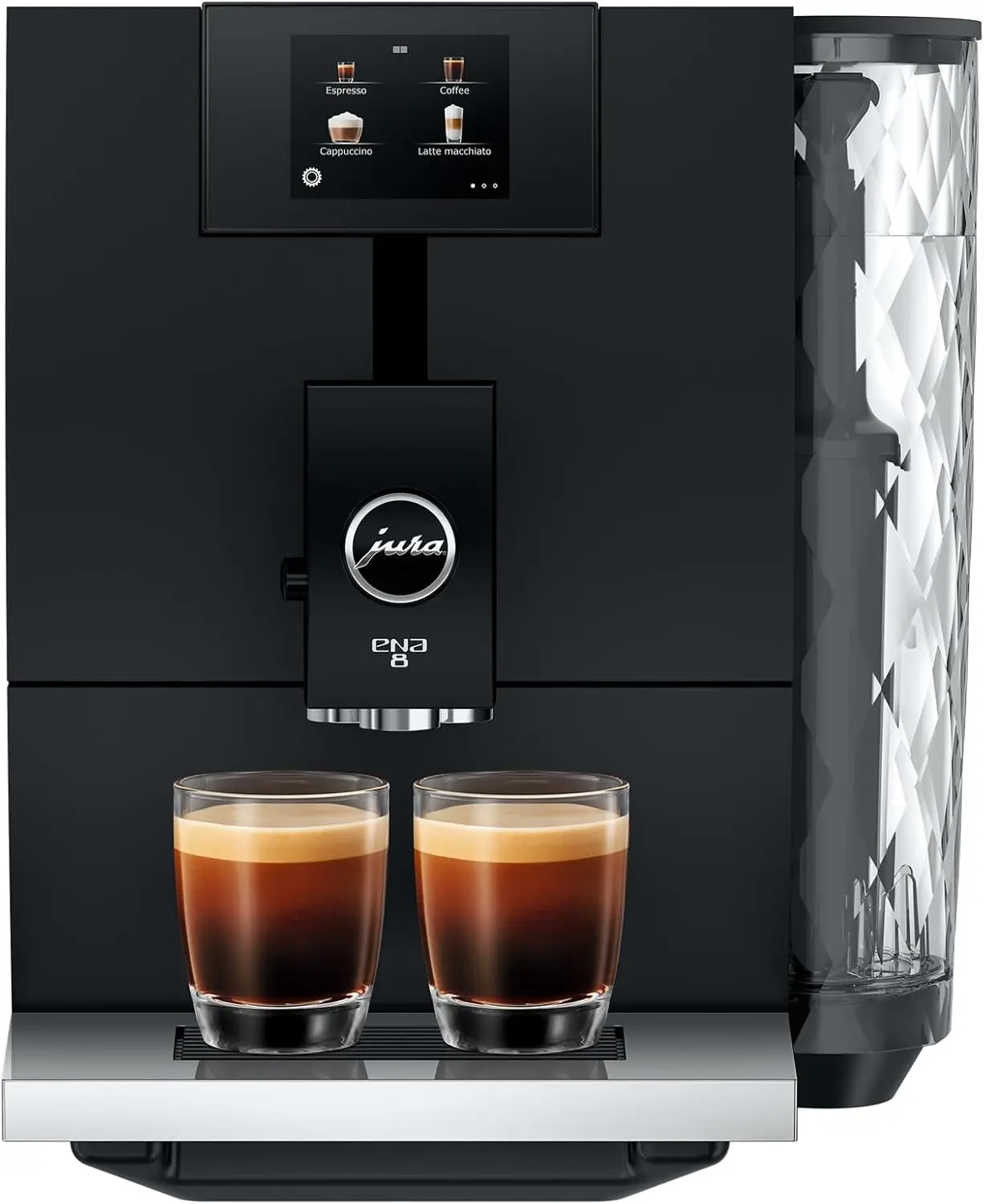 Полностью автоматическая кофемашина Jura ENA 8, сенсорный экран, полный Metropolitan Black # 15515 Белый # 15513
Полностью автоматическая кофемашина Jura ENA 8, сенсорный экран, полный Metropolitan Black # 15515 Белый # 15513