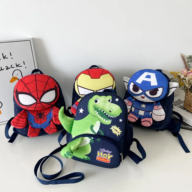 Hot Marvel Spider-Man, Iron Man And Captain America Series Cartoon Merchandise Large Capacity Schoolbag And Backpack To Boys
Hot Marvel Spider-Man, Iron Man And Captain America Series Cartoon Merchandise Large Capacity Schoolbag And Backpack To Boys
