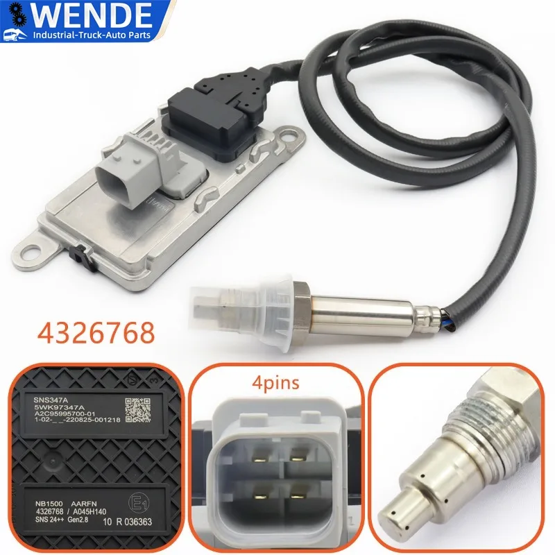OEM 4326768 5WK97347A Nitrogen Oxide Nox Sensor 4326768 5WK97347A for CUMMINS DAF 24V 5WK9 7347A
OEM 4326768 5WK97347A Nitrogen Oxide Nox Sensor 4326768 5WK97347A for CUMMINS DAF 24V 5WK9 7347A