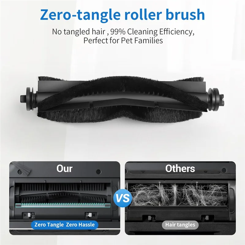 TFORU-Accessories For Eufy X8 Pro Robot Vacuums Replacement Kit,Roller Brush, Filters,Mop Pads,Side Brushes, Vacuum Bags
TFORU-Accessories For Eufy X8 Pro Robot Vacuums Replacement Kit,Roller Brush, Filters,Mop Pads,Side Brushes, Vacuum Bags