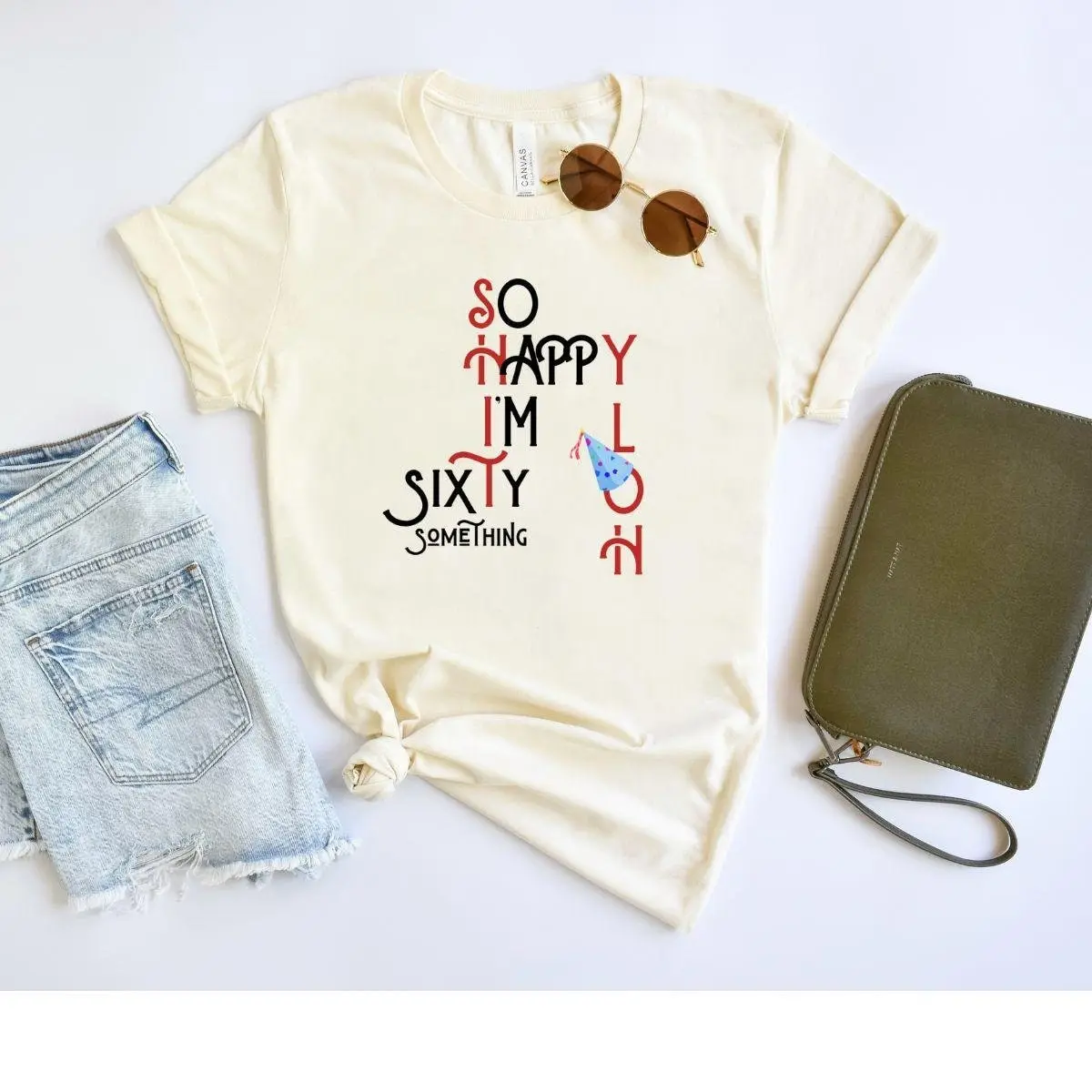 Футболка So Happy I'm Sixty, забавная футболка на день рождения 60-х годов для мужчин и него
Футболка So Happy I'm Sixty, забавная футболка на день рождения 60-х годов для мужчин и него