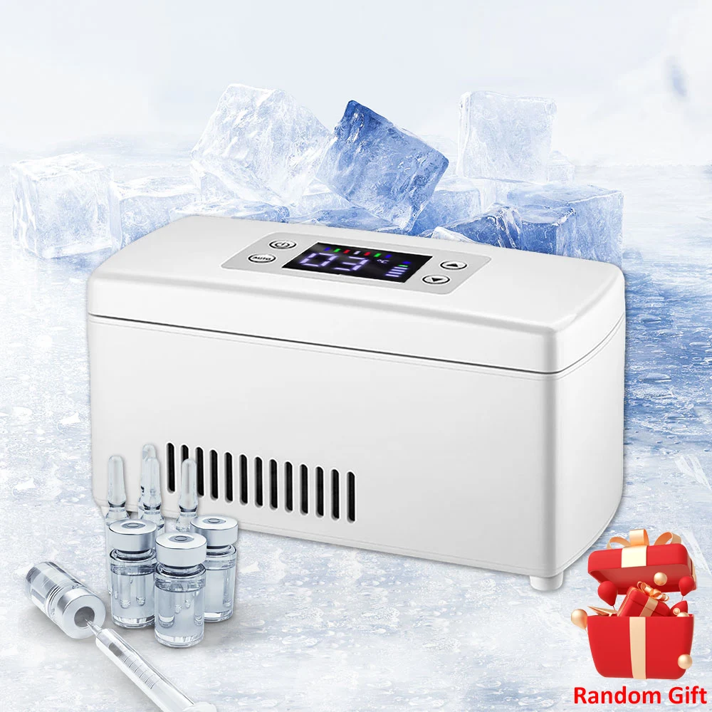 Portable Insulin Medicine Refrigerator 2-8°C Intelligent Temperature Control Digital Screen Mini Medicine Cooler Box for travel
Portable Insulin Medicine Refrigerator 2-8°C Intelligent Temperature Control Digital Screen Mini Medicine Cooler Box for travel