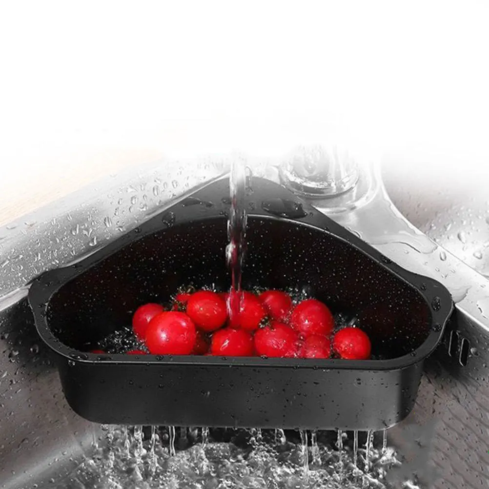 1Pcs Triangular Stainless Steel Draining Basket Sink Rack Kitchen Storage Holder Metal Basket Rustproof Large Capacity
1Pcs Triangular Stainless Steel Draining Basket Sink Rack Kitchen Storage Holder Metal Basket Rustproof Large Capacity