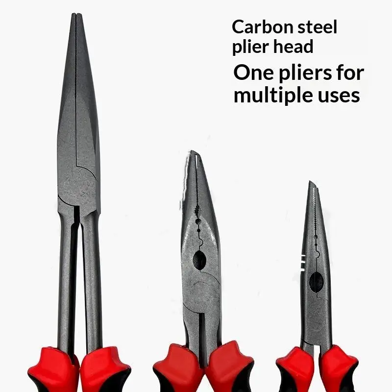 New Fishing Crimping Pliers Tools Fishing Crimp Pliers For Single Barrel Socket Tools Portable Lightweight Non-slip Handle
New Fishing Crimping Pliers Tools Fishing Crimp Pliers For Single Barrel Socket Tools Portable Lightweight Non-slip Handle