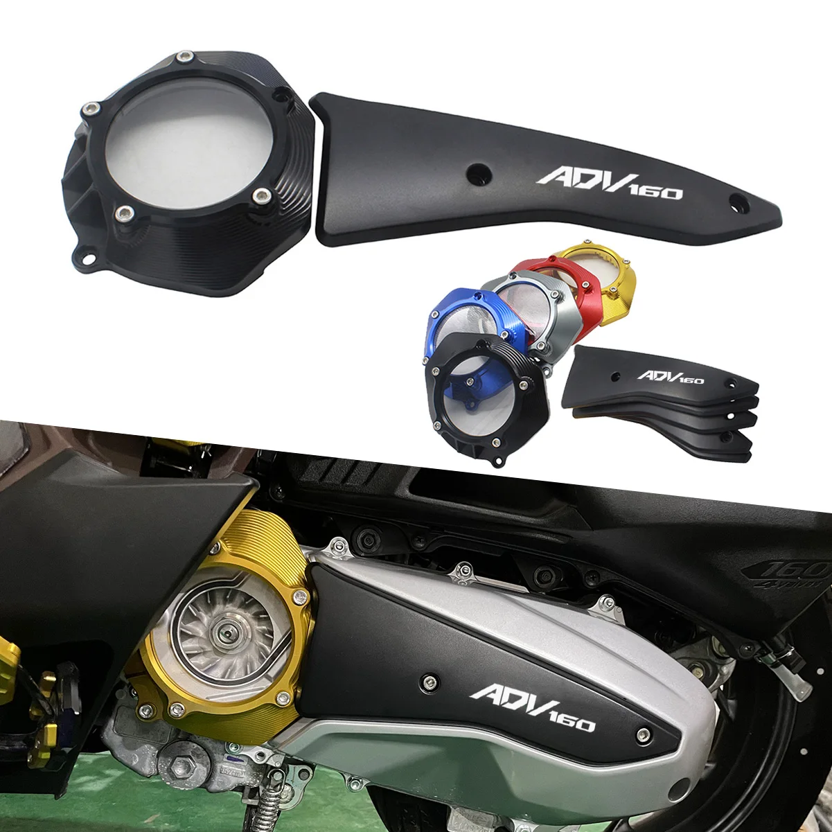 Semspeed Motorcycle CNC Engine Cover Crankcase Guard Protector For Honda ADV160 ADV 160 2022-2023 2024 Motorcycle Accessories
Semspeed Motorcycle CNC Engine Cover Crankcase Guard Protector For Honda ADV160 ADV 160 2022-2023 2024 Motorcycle Accessories