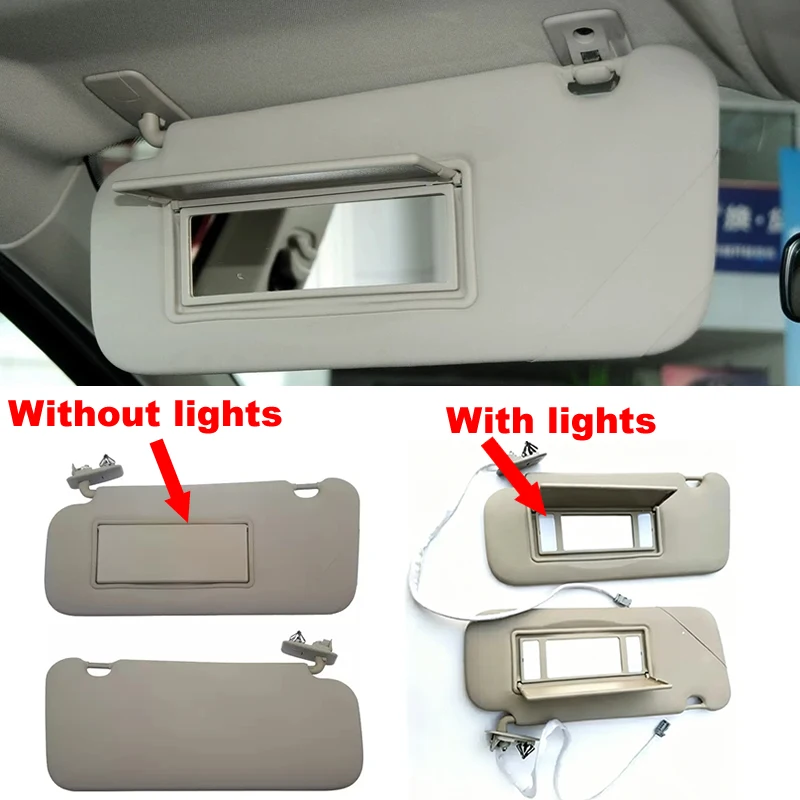 For Peugeots 308(T7) 408 2010-2014 Sun Visor With and without a makeup mirror light 1pcs
For Peugeots 308(T7) 408 2010-2014 Sun Visor With and without a makeup mirror light 1pcs