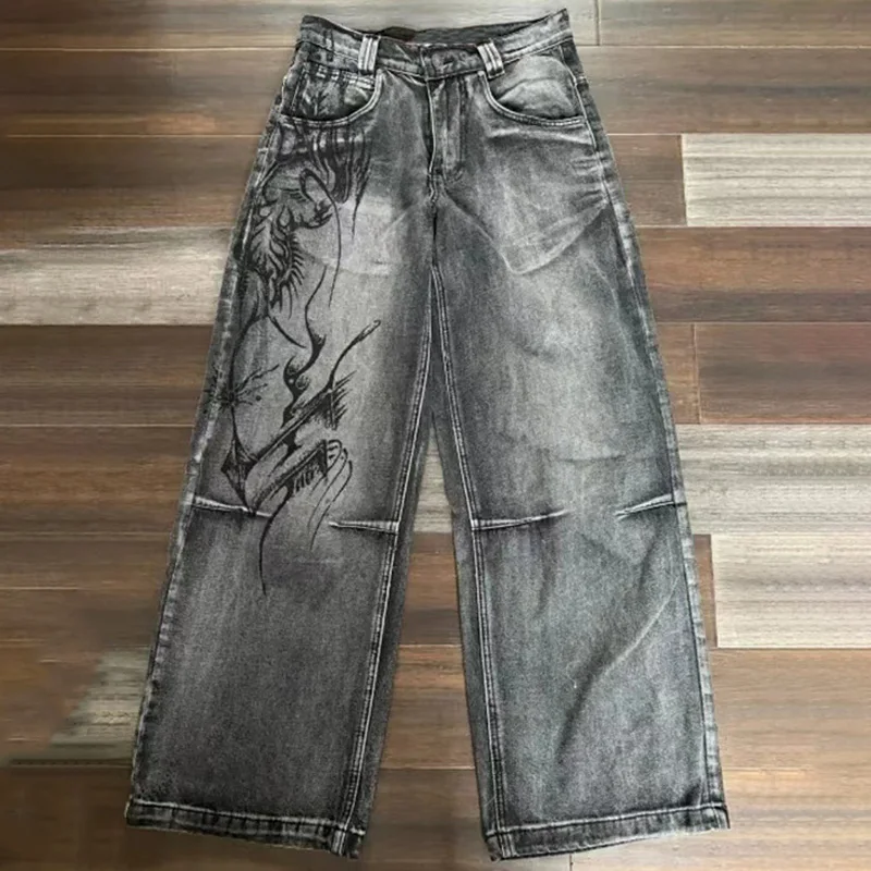 Vintage Y2K Clothes Men Women Jeans Gothic Hip Hop Pocket Embroidery Retro Blue Baggy Jeans High Waist Slim Fit Flare Trousers
Vintage Y2K Clothes Men Women Jeans Gothic Hip Hop Pocket Embroidery Retro Blue Baggy Jeans High Waist Slim Fit Flare Trousers