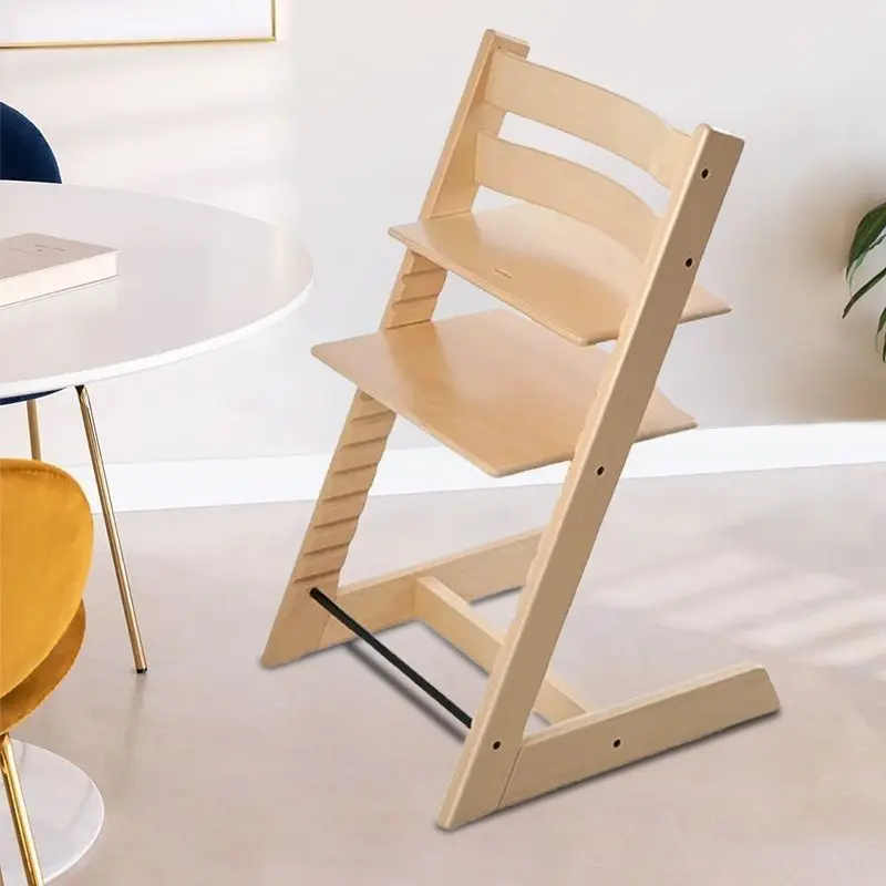 Multi-Functional Height-Adjustable Solid Wood Kids High Chair: Eco-Friendly Grow-with-Me Dining & Learning Chair for Toddlers
Multi-Functional Height-Adjustable Solid Wood Kids High Chair: Eco-Friendly Grow-with-Me Dining & Learning Chair for Toddlers