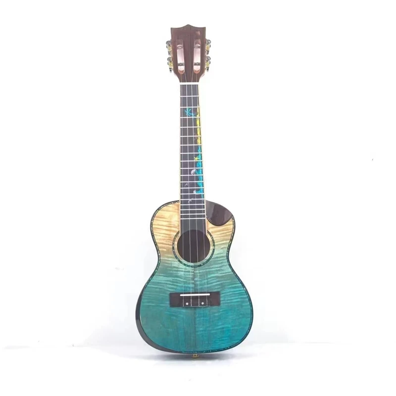 Professional 24" Acoustic Ukulele With Solid Flame Maple TOP/Flame Maple Body, 24 ukulele Concert,Thickness 3.5mm solid wood top
Professional 24" Acoustic Ukulele With Solid Flame Maple TOP/Flame Maple Body, 24 ukulele Concert,Thickness 3.5mm solid wood top