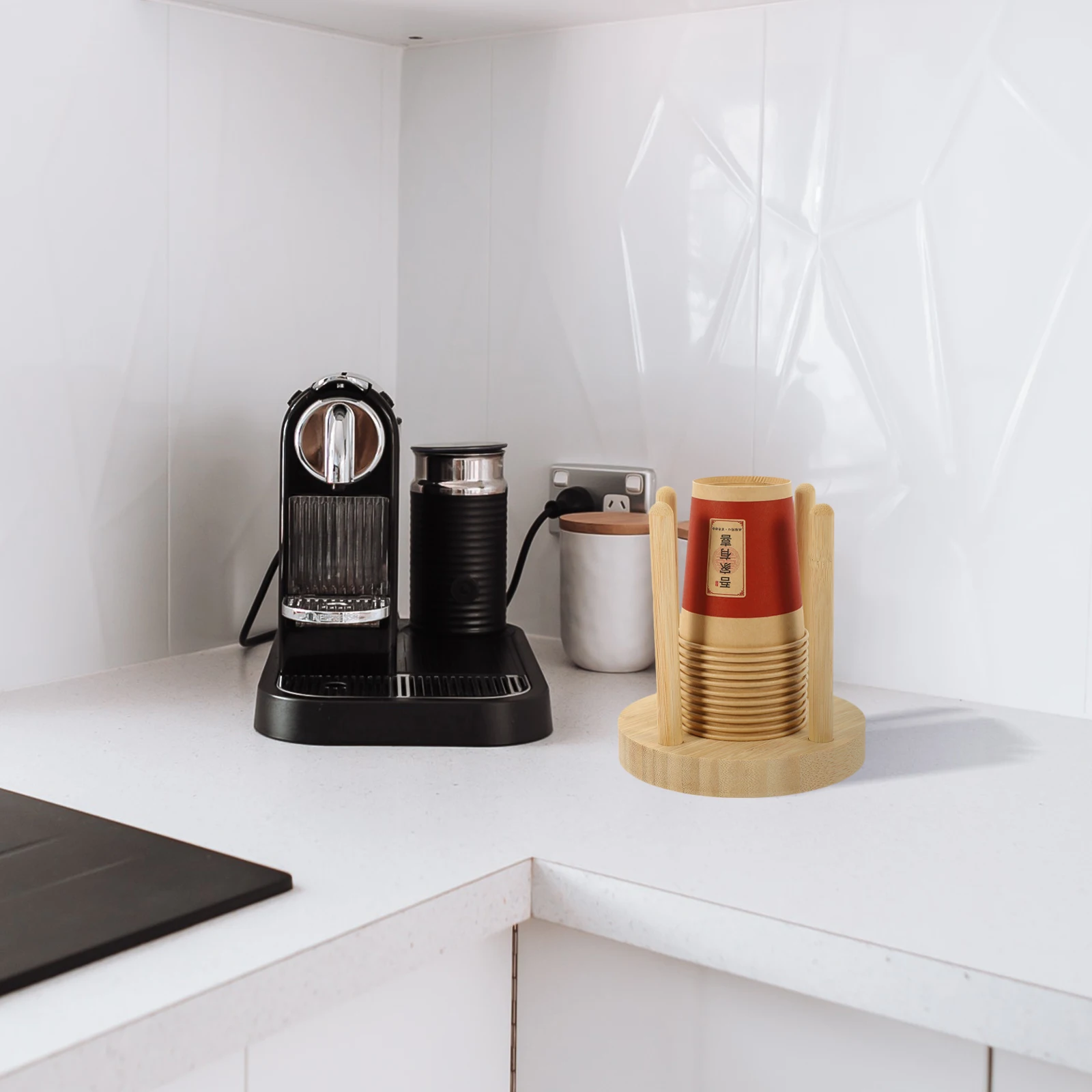 2pcs Bamboo Paper Cup Storage Rack Countertop Dispenser Holder Disposable Coffee Organizer Home Office Kitchen Bar Supplies
2pcs Bamboo Paper Cup Storage Rack Countertop Dispenser Holder Disposable Coffee Organizer Home Office Kitchen Bar Supplies