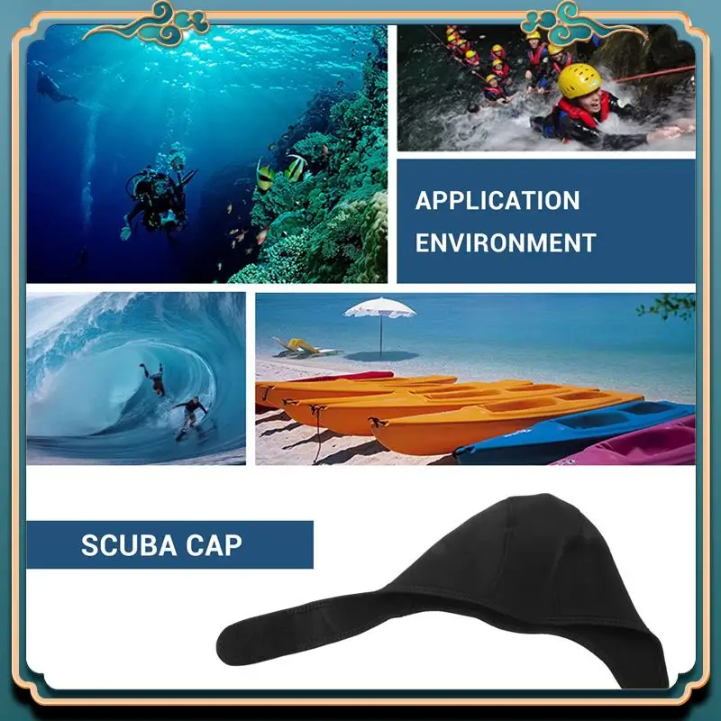 Latest 2 Pcs Neoprene Diving Hood Thermal Wetsuit Hood Cap Swim Caps With Chin Straps Snorkeling Surf Beanie 2.5 Mm Diving Cap
Latest 2 Pcs Neoprene Diving Hood Thermal Wetsuit Hood Cap Swim Caps With Chin Straps Snorkeling Surf Beanie 2.5 Mm Diving Cap