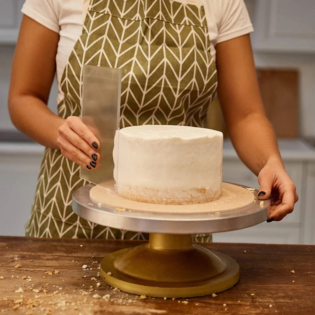 2pcs Cake Scrapers Baking Spatulas Kitchen Scraping Tools for Cream Flour Dough Acrylic Non-Stick Reusable Thickened
2pcs Cake Scrapers Baking Spatulas Kitchen Scraping Tools for Cream Flour Dough Acrylic Non-Stick Reusable Thickened