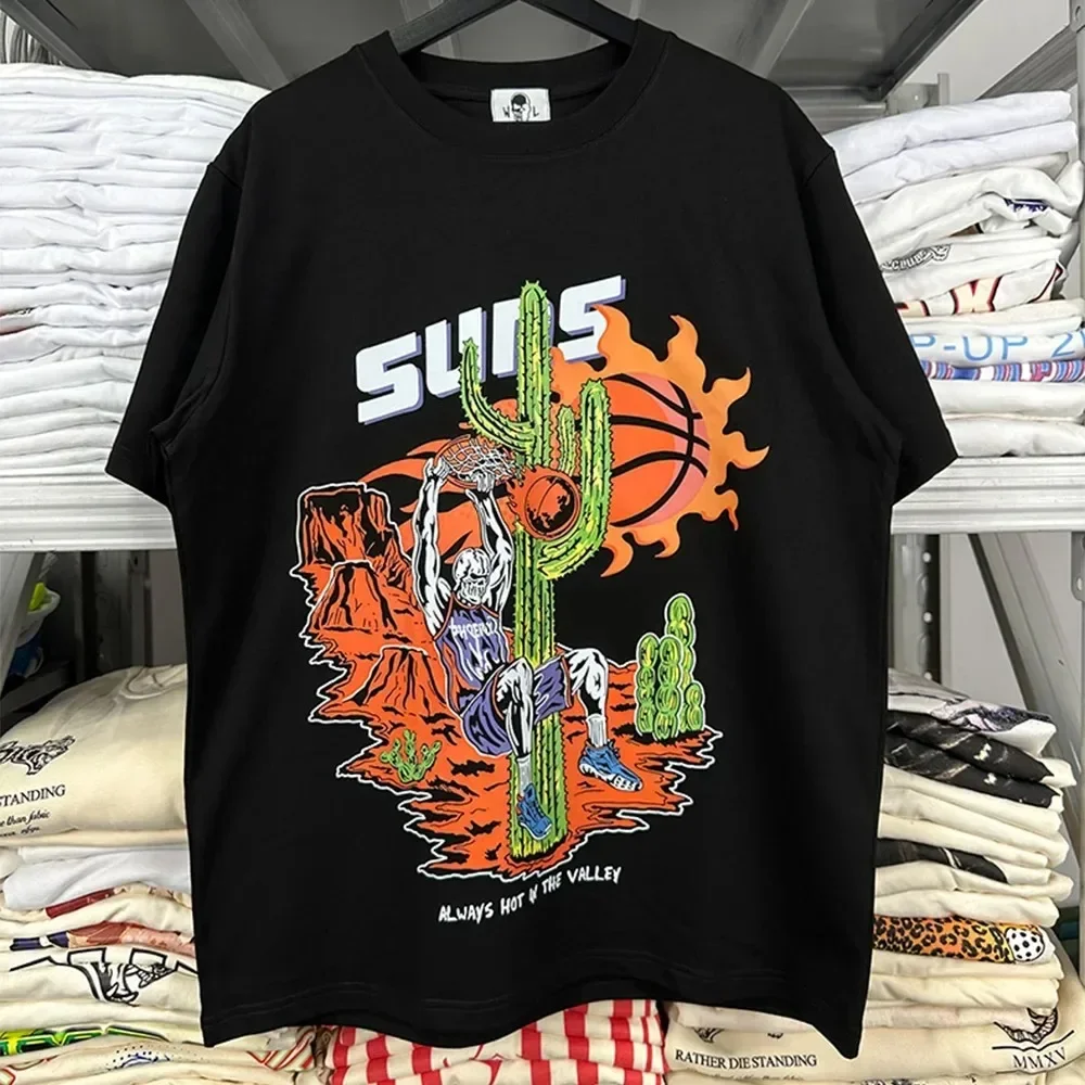 New Classic WL Cotton T Shirts Streetwear Anime Casual Mens Popular Clothing Oversized Basketball Print Men Short Sleeve Tee Top
New Classic WL Cotton T Shirts Streetwear Anime Casual Mens Popular Clothing Oversized Basketball Print Men Short Sleeve Tee Top