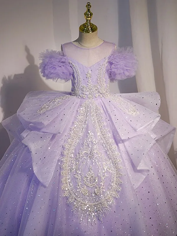 Ele Princ Dr for Girls Violet Color Ball Gown Sle Faionable T-Stage ow off oulder Long Skirt for Piano Perf...
Ele Princ Dr for Girls Violet Color Ball Gown Sle Faionable T-Stage ow off oulder Long Skirt for Piano Perf...