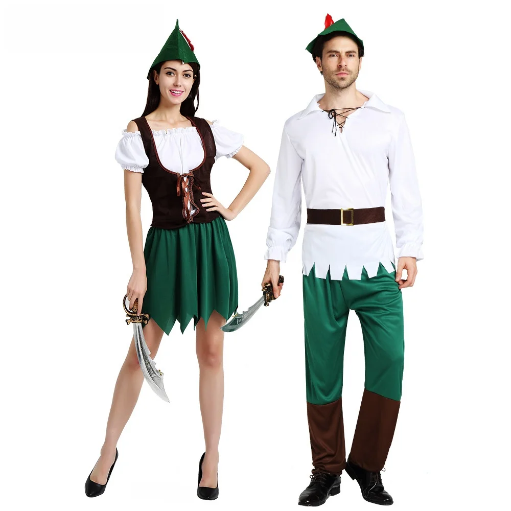 Halloween Theme Couple Cosplay Peter Pan DS Props Performance Costumes Western Style Stage Performances Traditional Chinese D...
Halloween Theme Couple Cosplay Peter Pan DS Props Performance Costumes Western Style Stage Performances Traditional Chinese D...