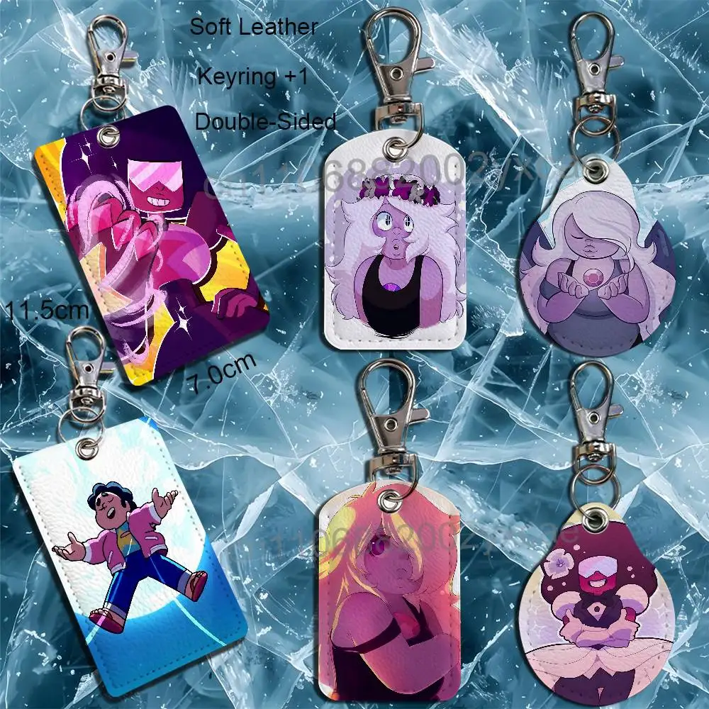Amethyst Garnet Steven Universe Card Holder With Keychain Executive Protection For Bank Credit Subway Bus Case
Amethyst Garnet Steven Universe Card Holder With Keychain Executive Protection For Bank Credit Subway Bus Case